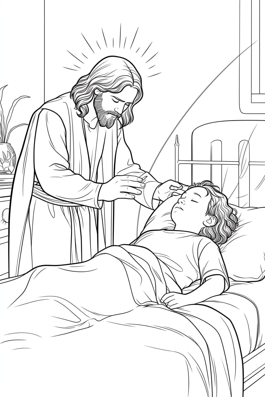 Jesus Para Colorir Infantil