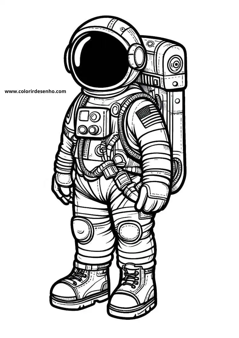 Astronaut to Color 24