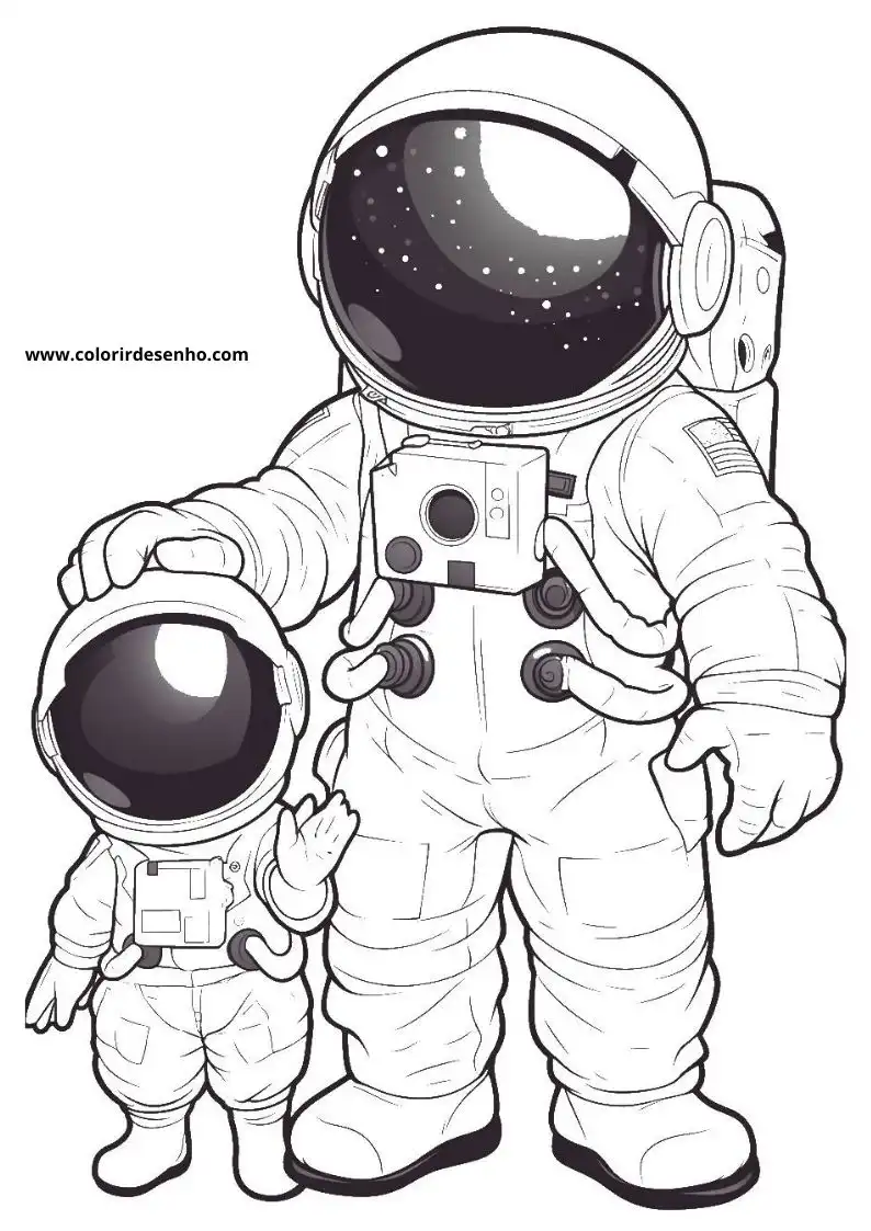 Astronaut to Color 66