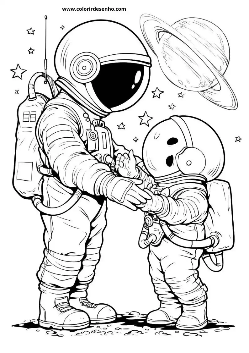 Astronaut to Color 69