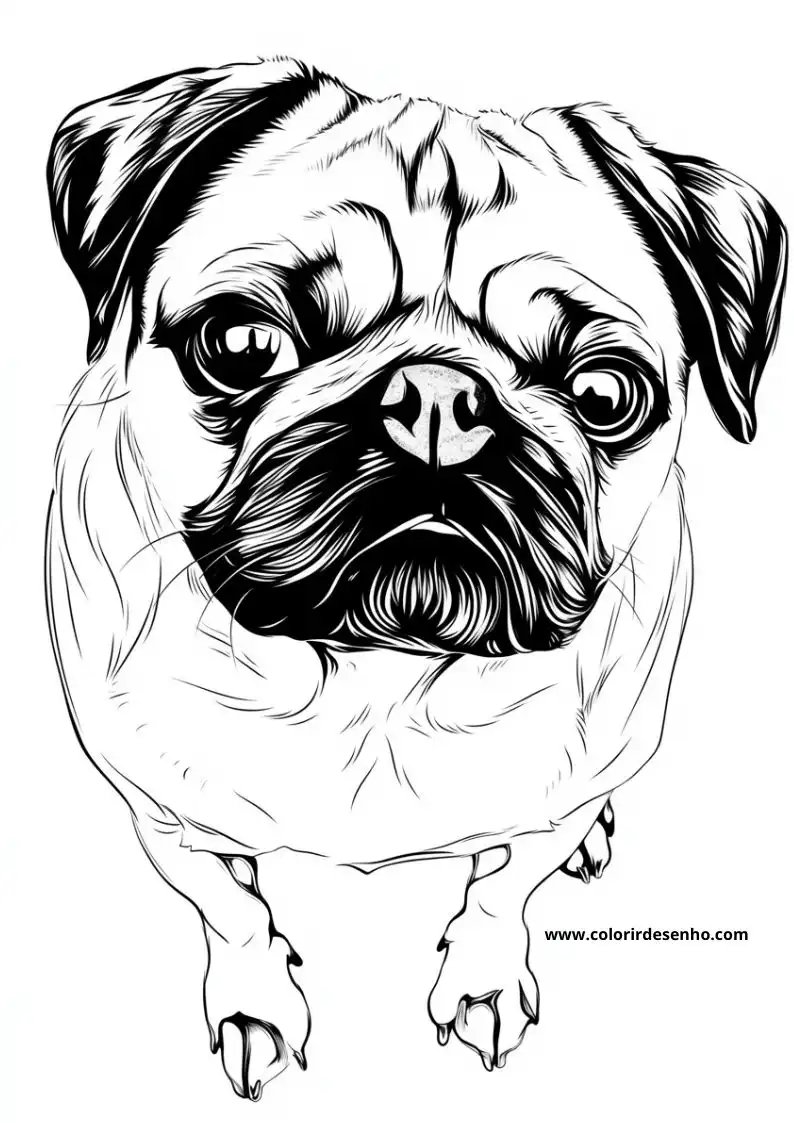 Puppy and Dog Coloring Pages 19