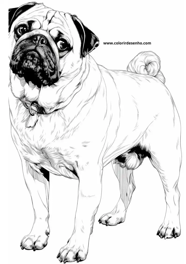 Puppy and Dog Coloring Pages 20