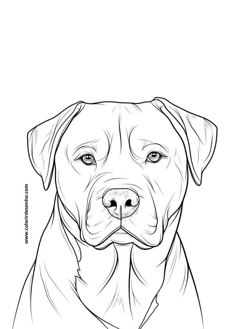 Puppy and Dog Coloring Pages 22