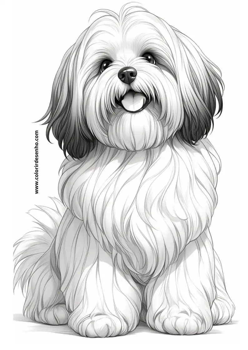 Puppy and Dog Coloring Pages 25