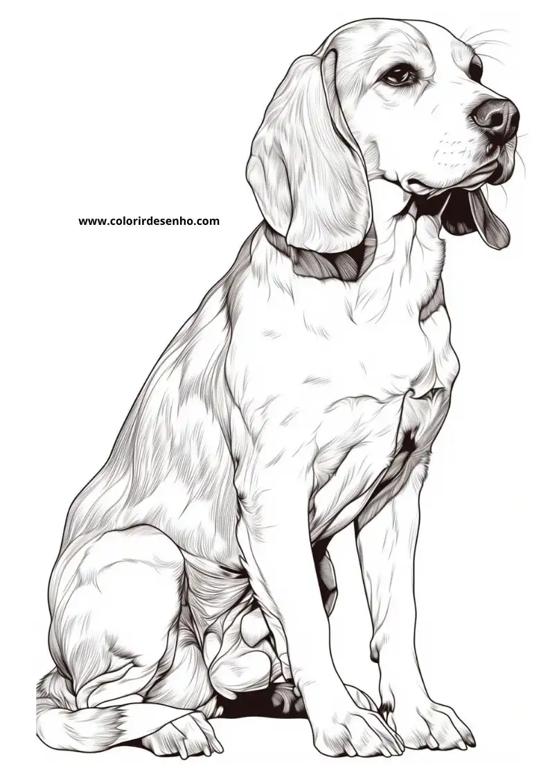 Puppy and Dog Coloring Pages 29