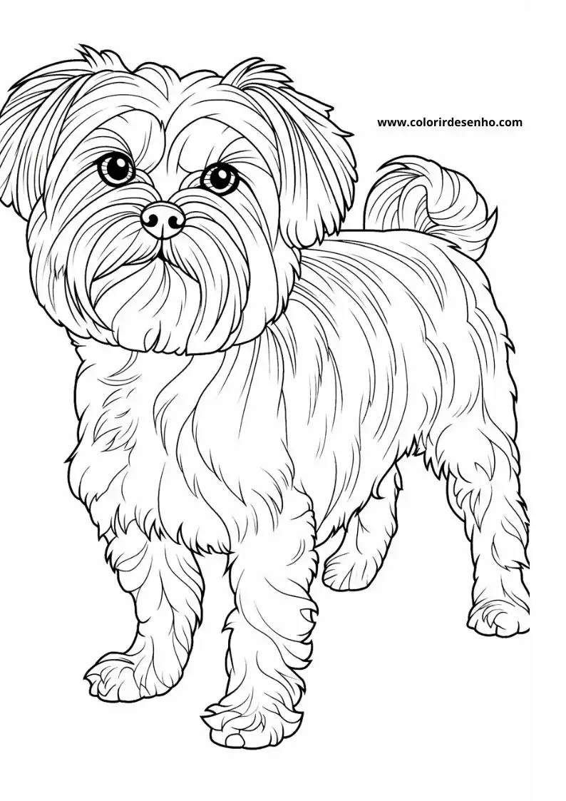 Puppy and Dog Coloring Pages 31