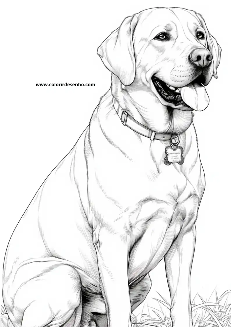 Puppy and Dog Coloring Pages 35