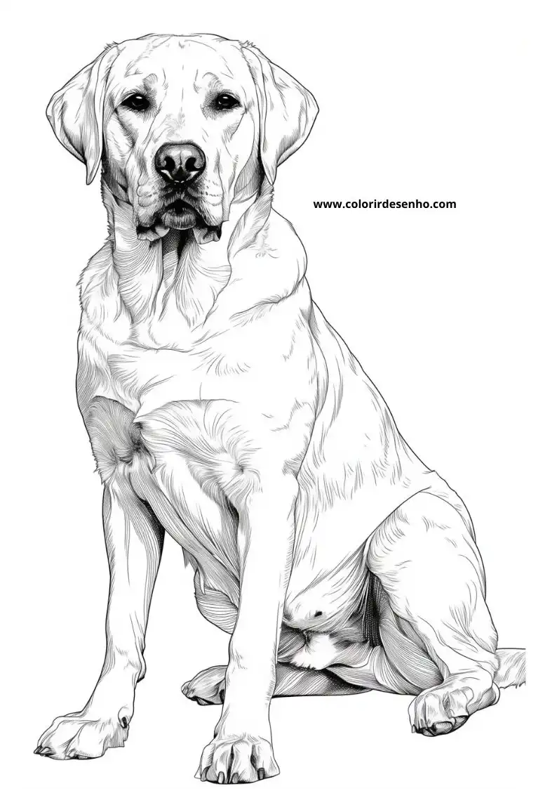 Puppy and Dog Coloring Pages 36