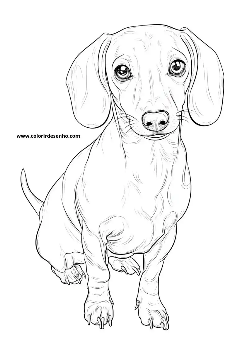 Puppy and Dog Coloring Pages 37