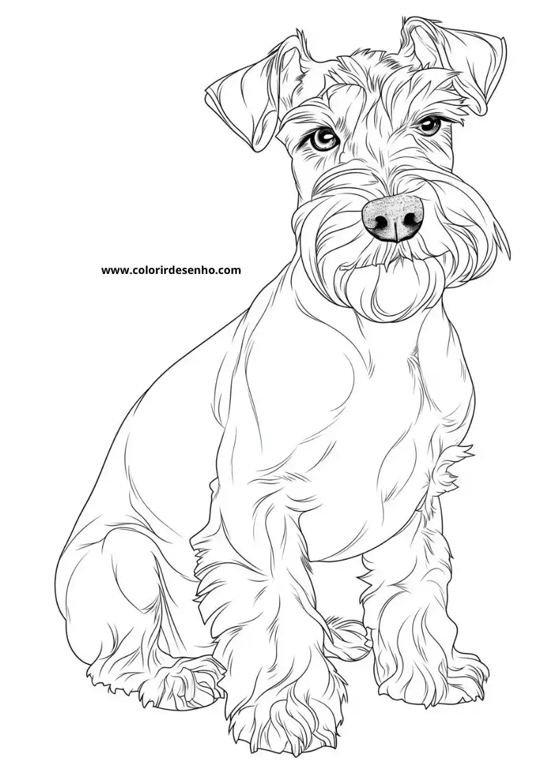 Puppy and Dog Coloring Pages 58