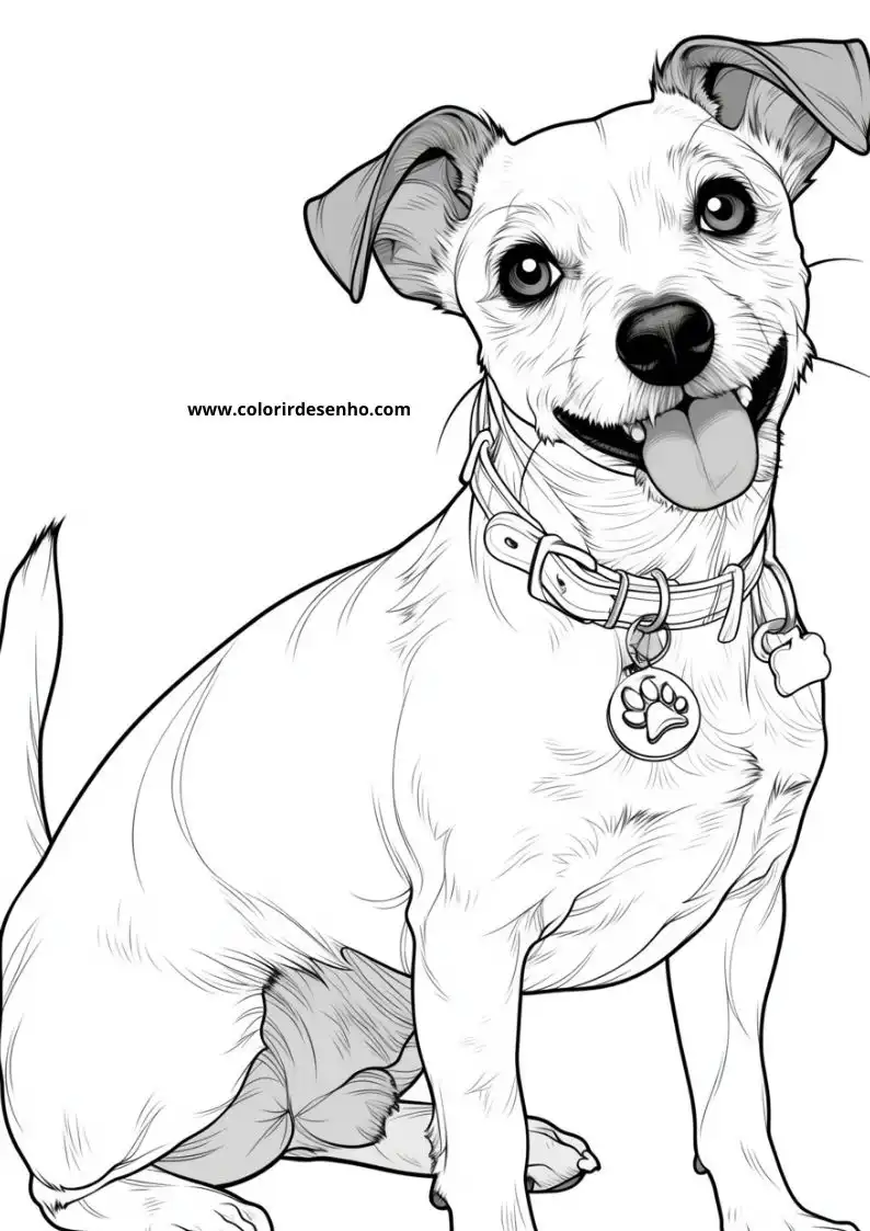 Puppy and Dog Coloring Pages 62