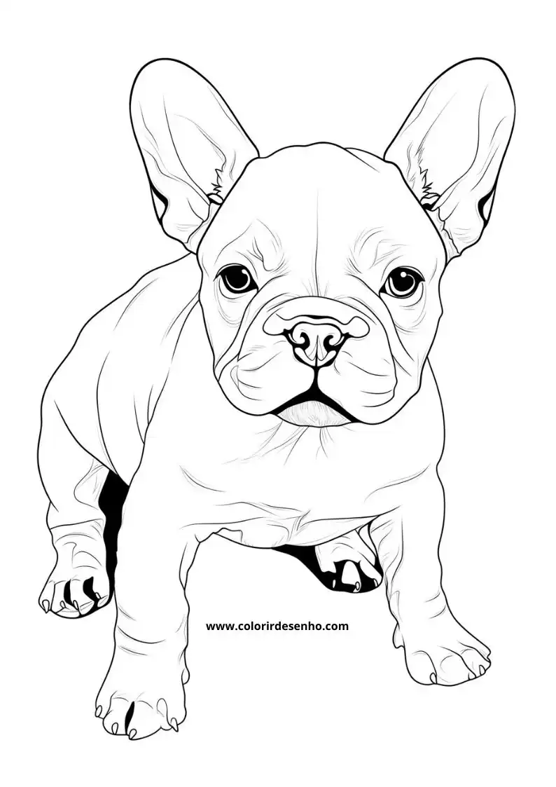 Puppy and Dog Coloring Pages 7