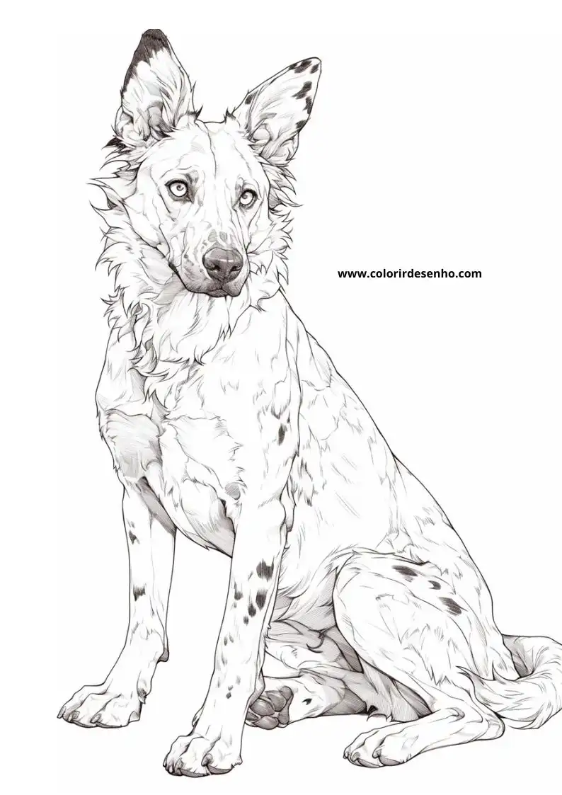 Puppy and Dog Coloring Pages 77