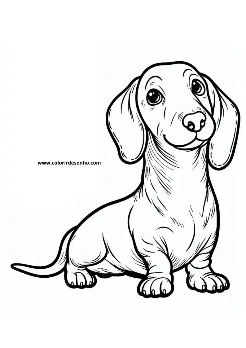 Puppy and Dog Coloring Pages 87