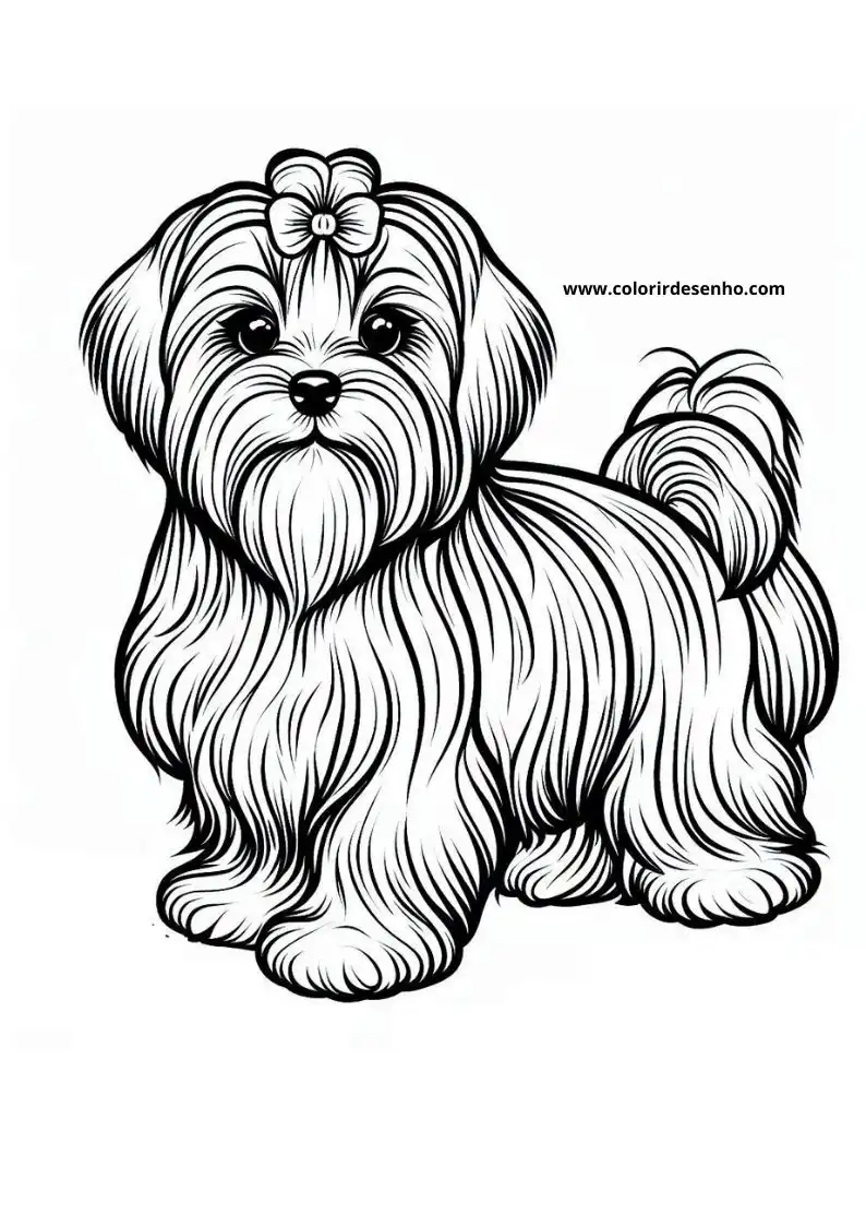 Puppy and Dog Coloring Pages 98