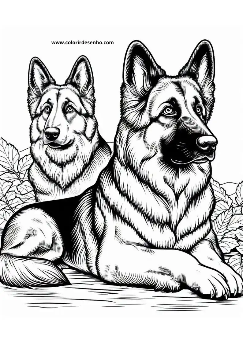 Dog and Puppy to Print 139