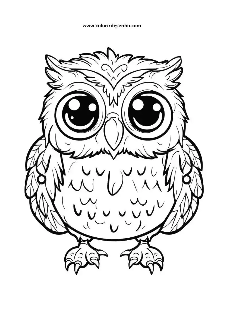 Owl Coloring Pages 87