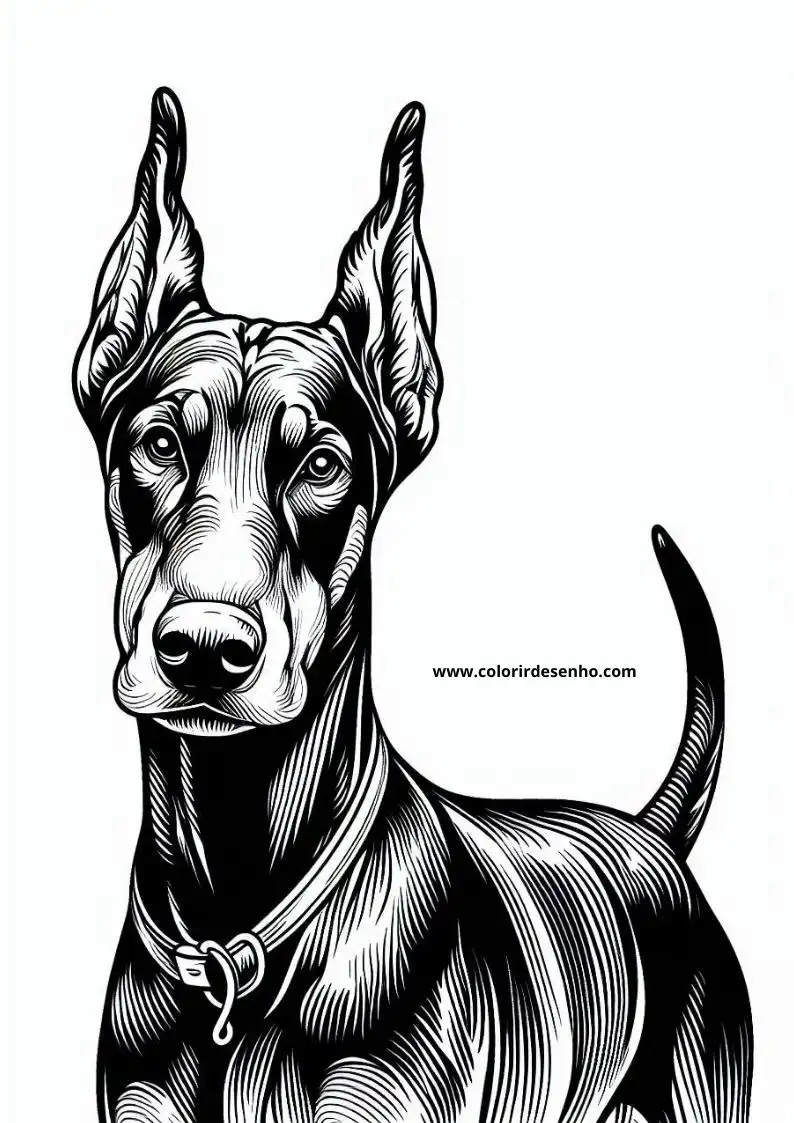 Dog and Puppy Coloring Pages 214