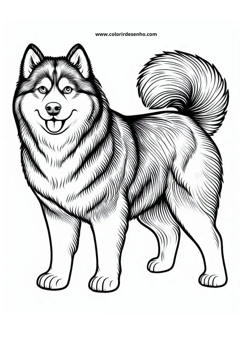 Dog and Puppy Coloring Pages 223