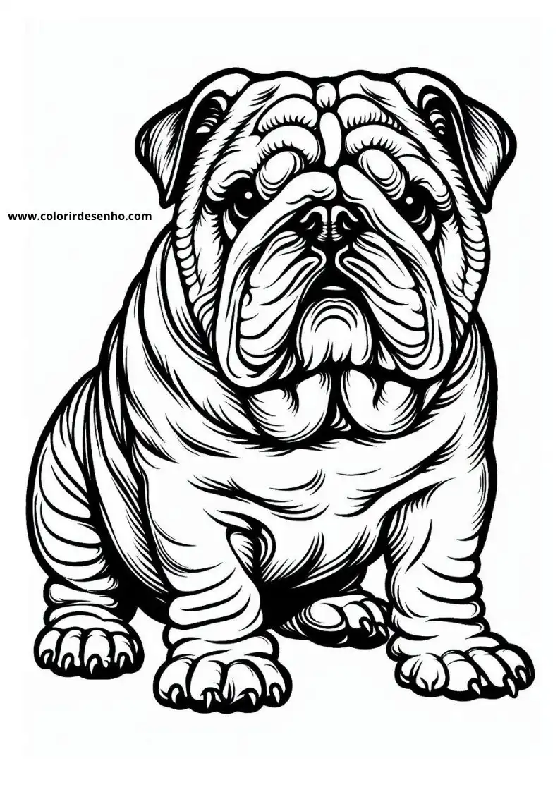 Dog and Puppy Coloring Pages 224