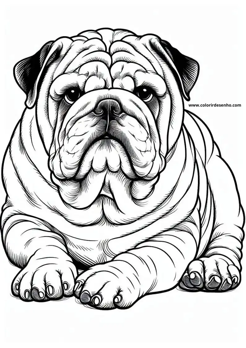 Dog and Puppy Coloring Pages 226