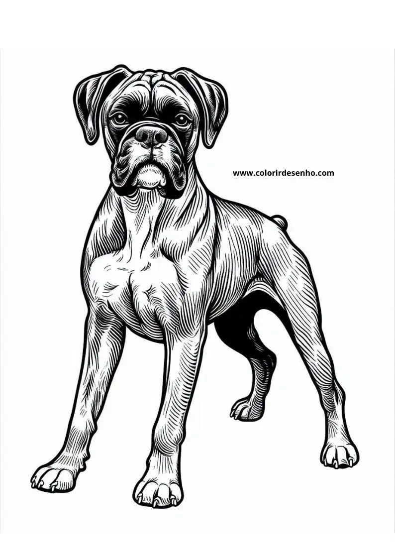 Dog and Puppy Coloring Pages 236