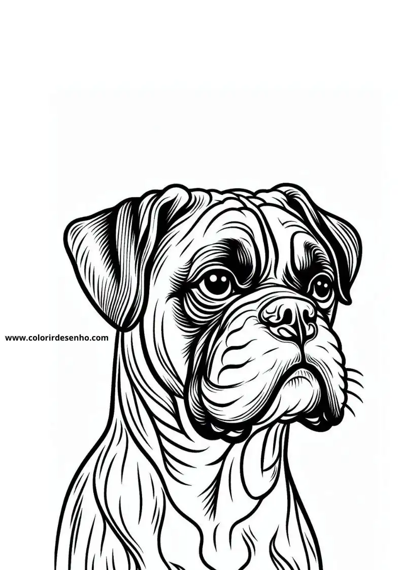 Dog and Puppy Coloring Pages 238