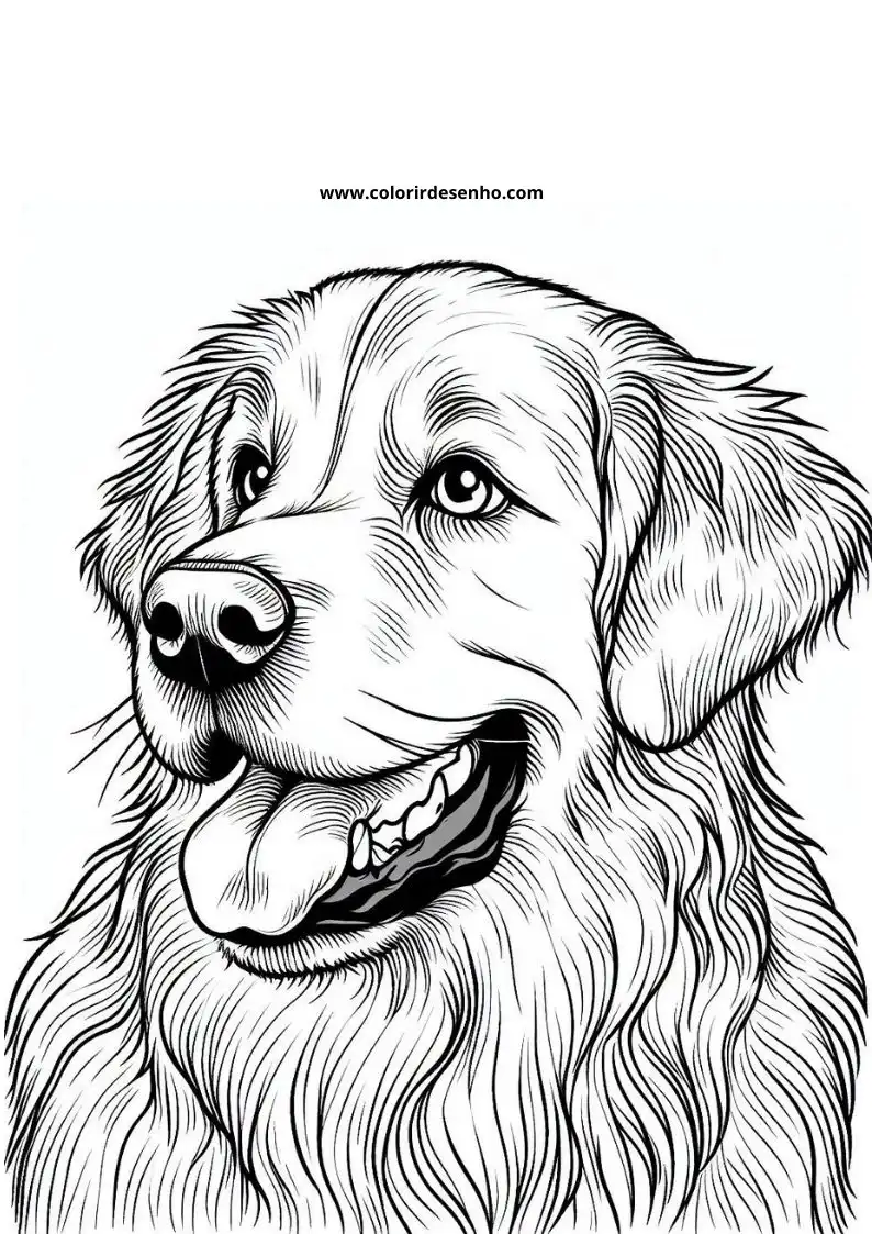 Dog and Puppy Coloring Pages 253