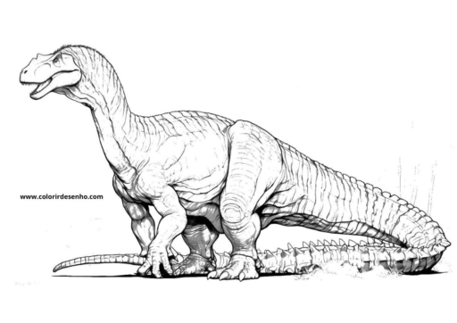 Dinossauro para Colorir 11