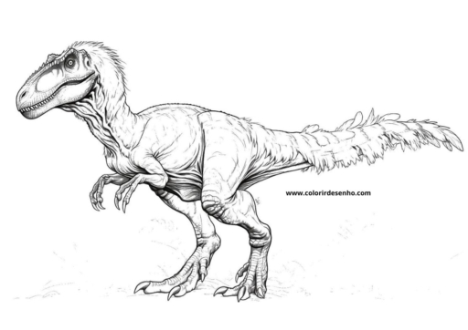 Dinossauro para Colorir 6