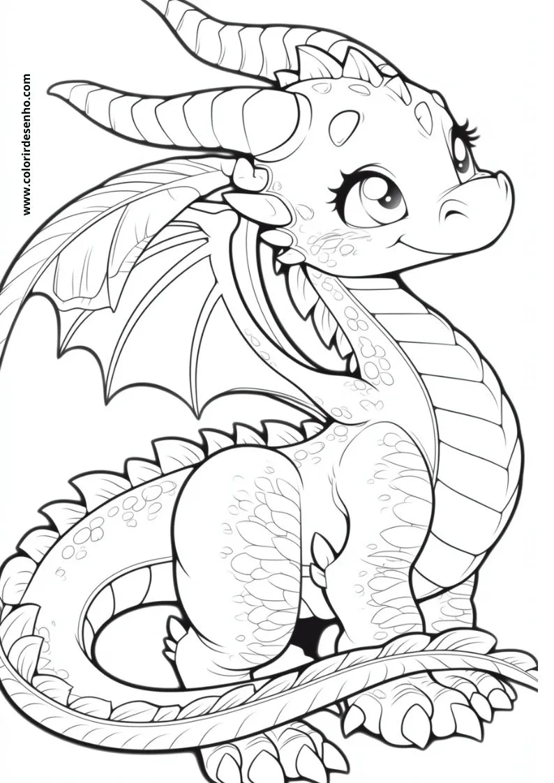 Dragon to Color 1