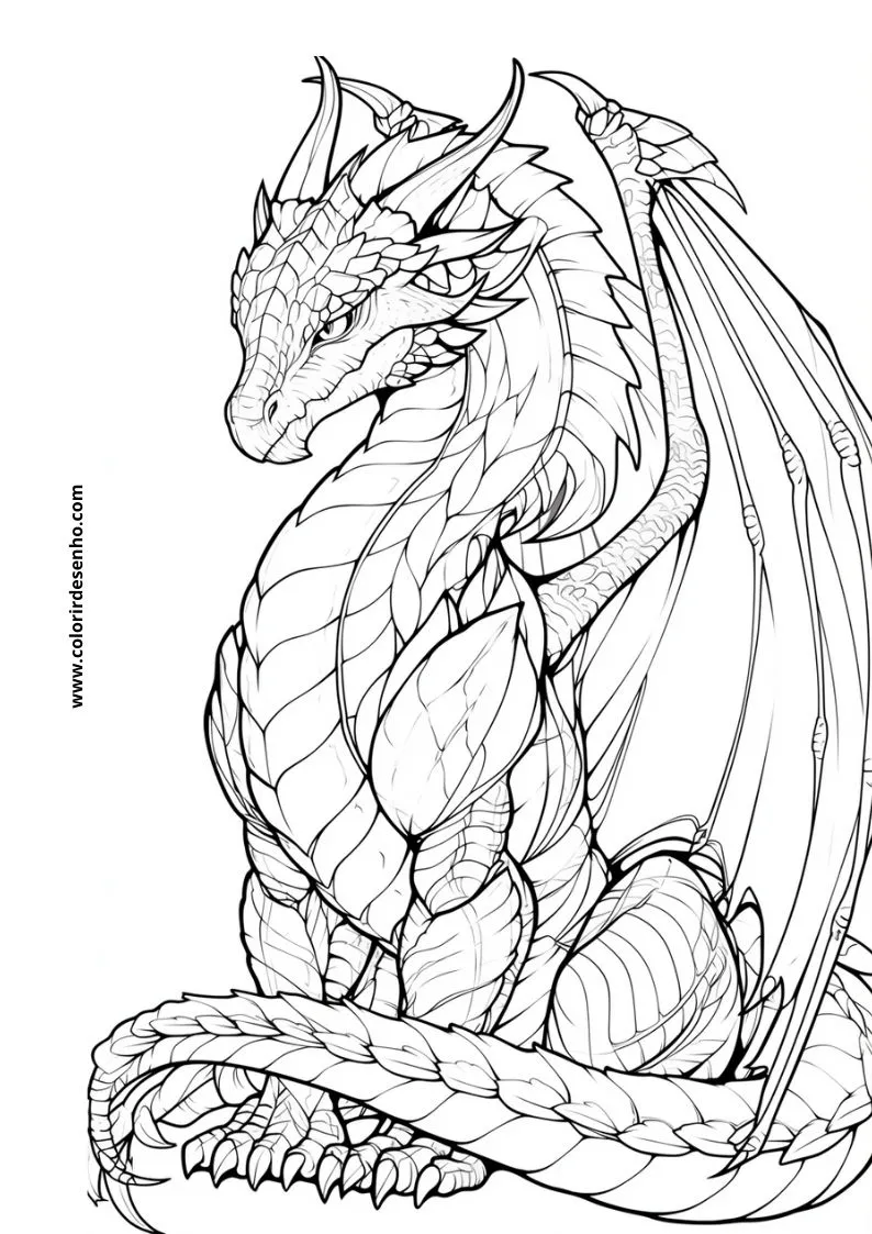 Dragon to Color 33