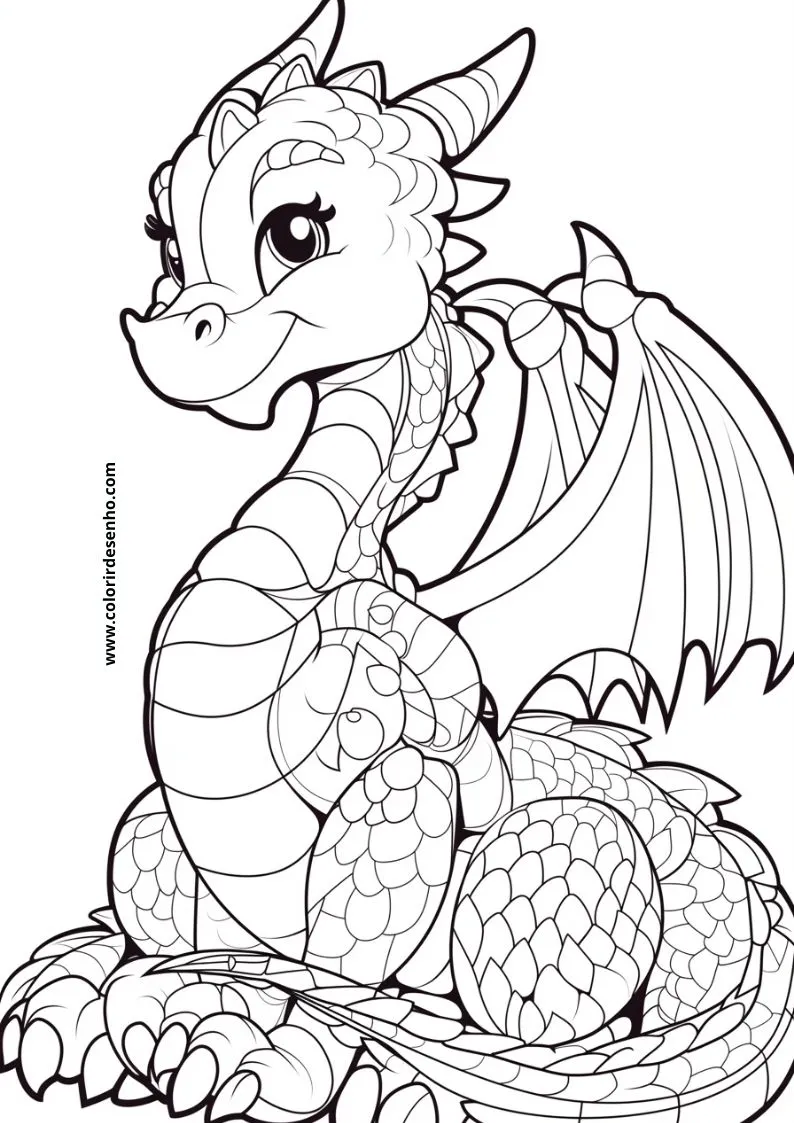 Dragon to Color 48