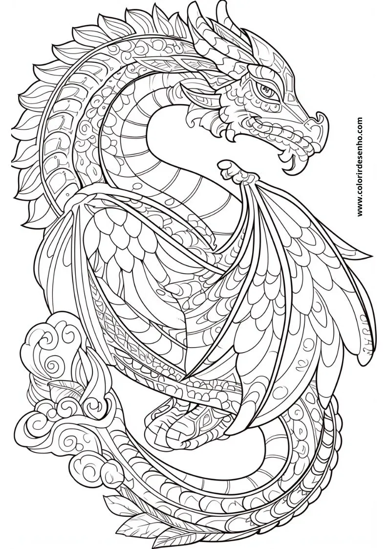 Dragon to Color 60