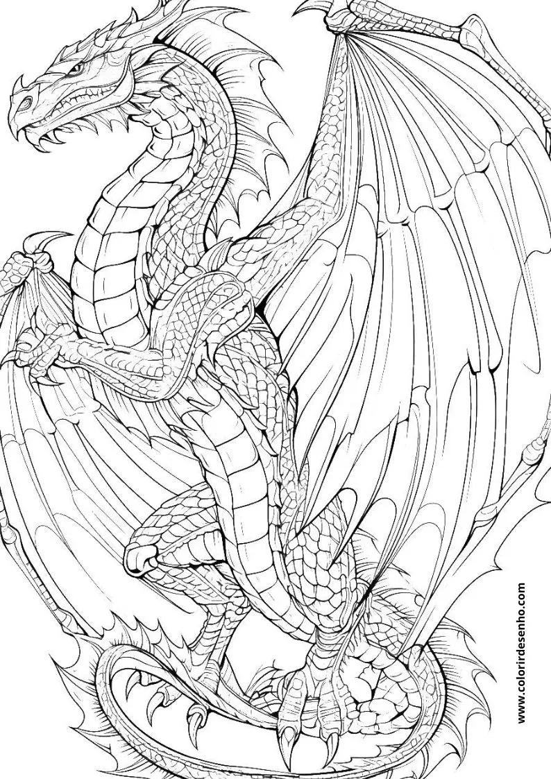 Dragon to Color 71