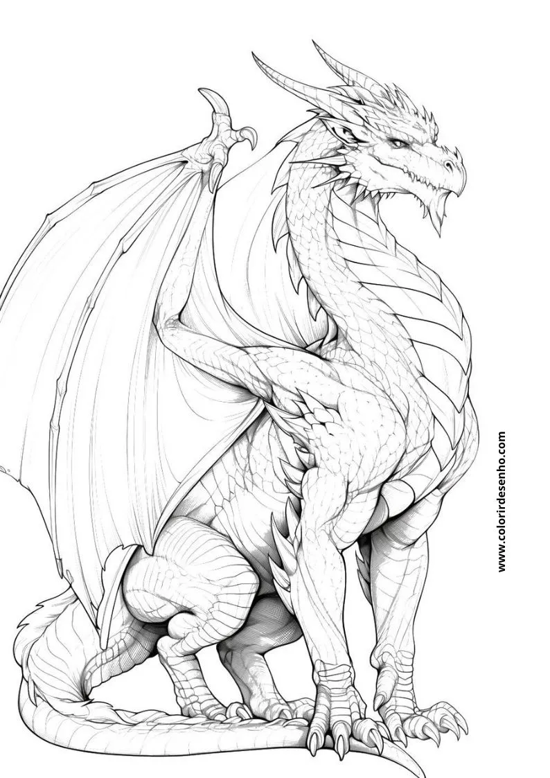 Dragon to Color 75