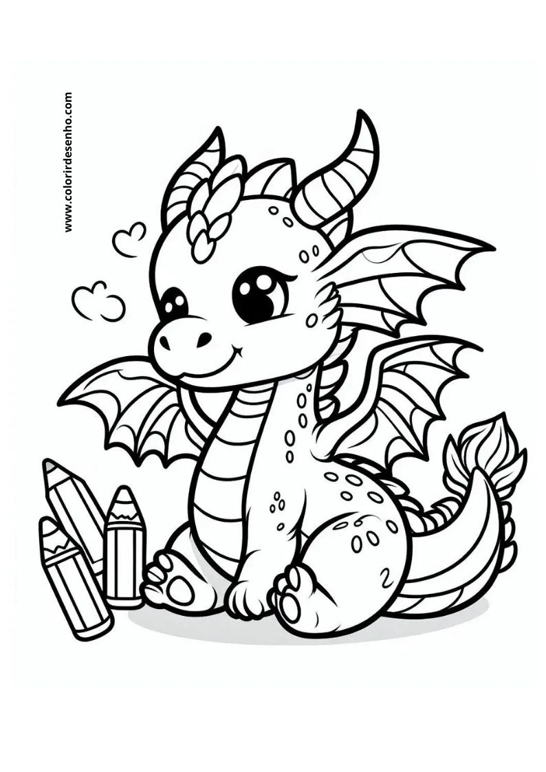 Dragon Coloring Pages 180