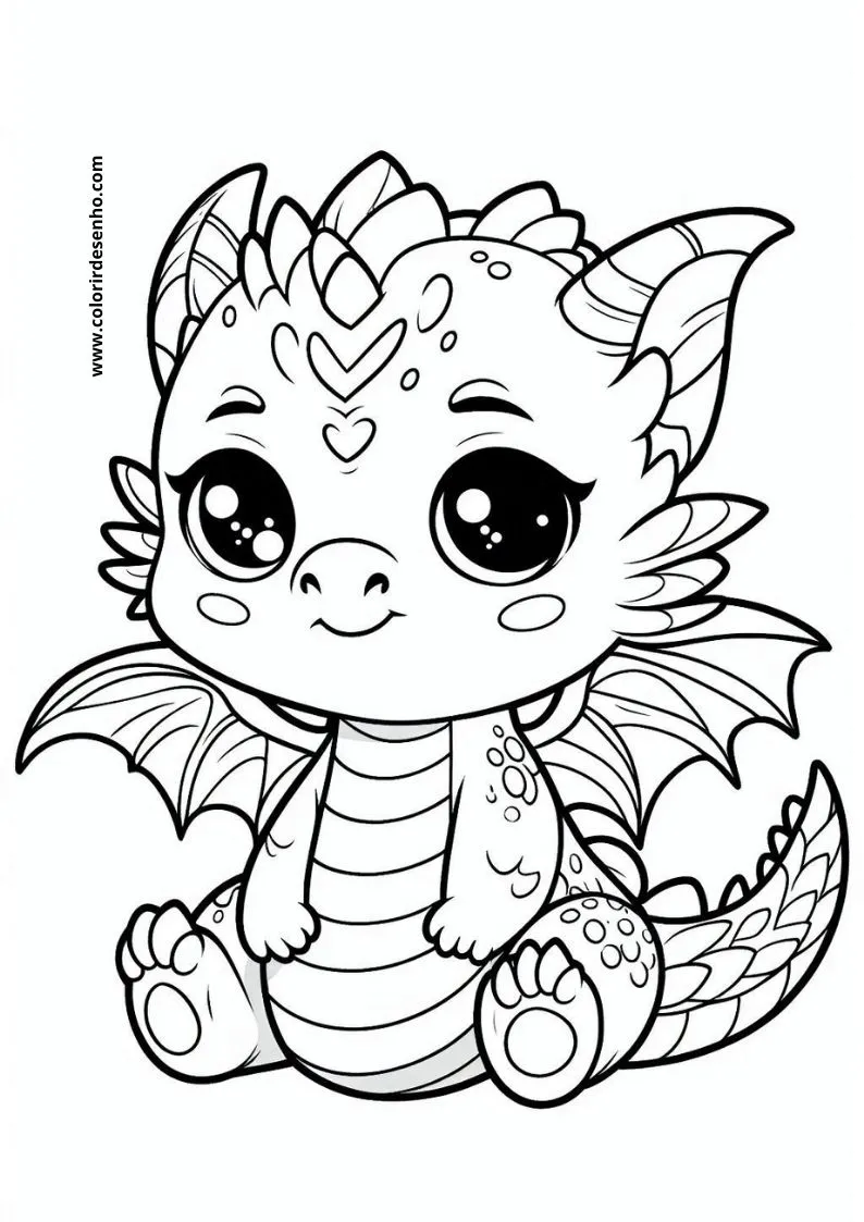 Dragon Coloring Pages 181