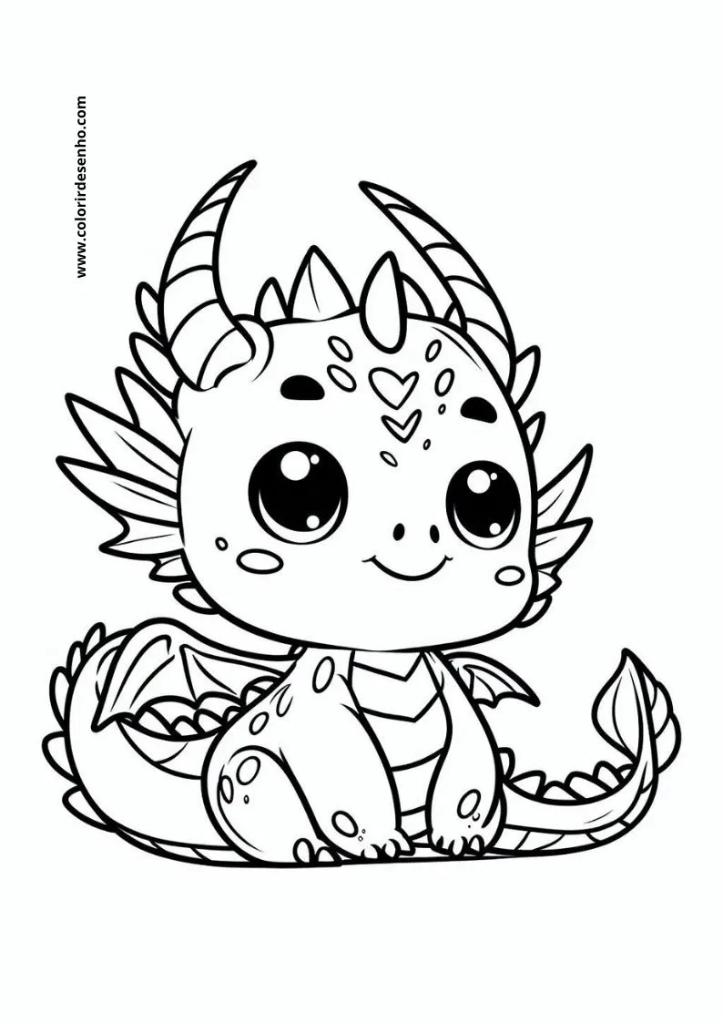 Dragon Coloring Pages 183