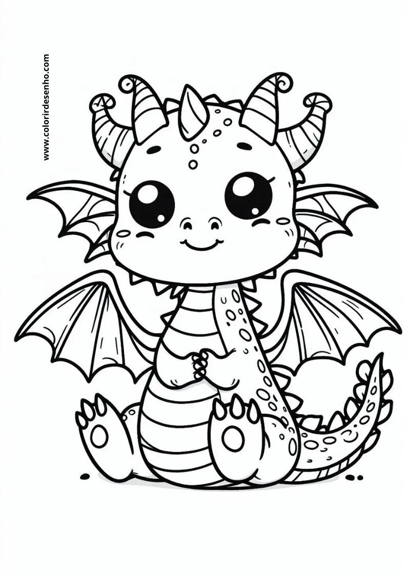 Dragon Coloring Pages 184