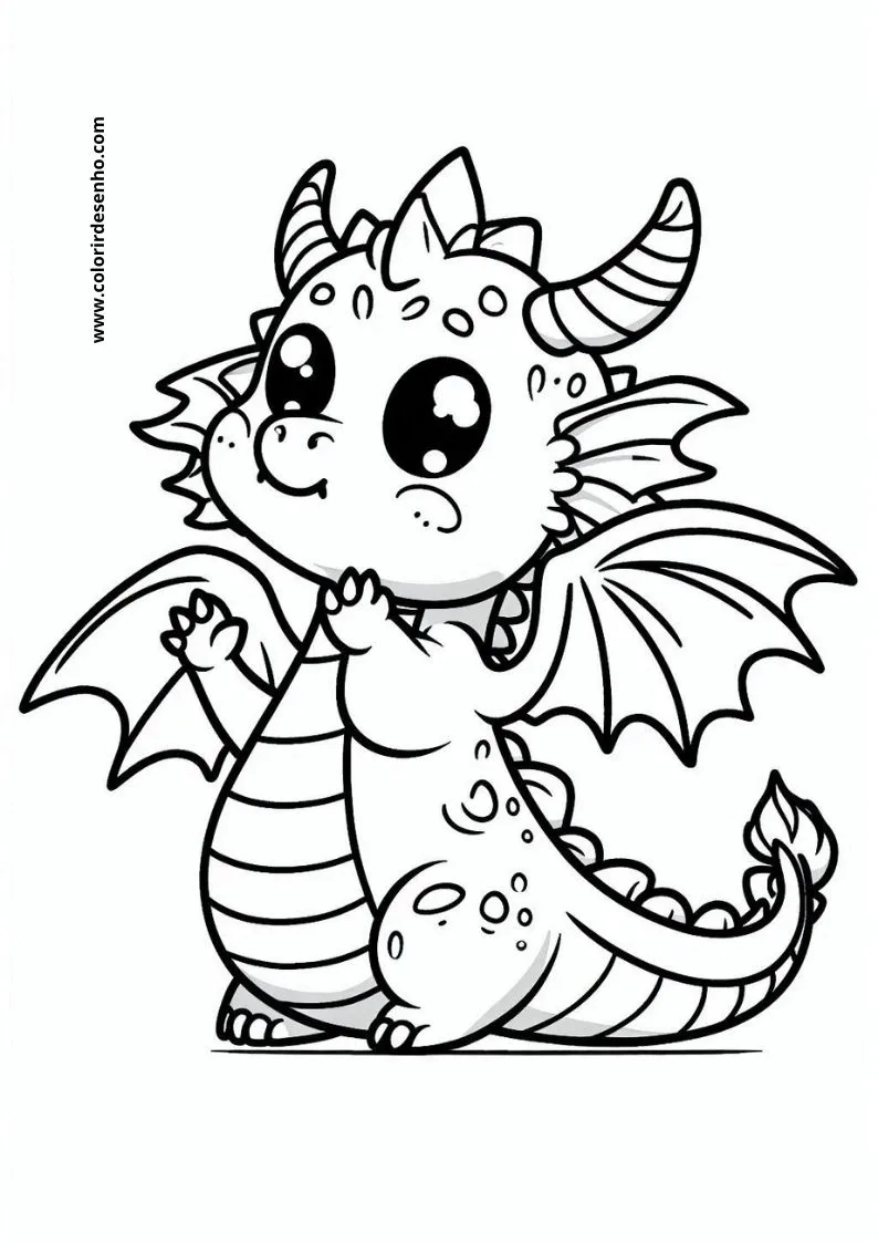 Dragon Coloring Pages 185