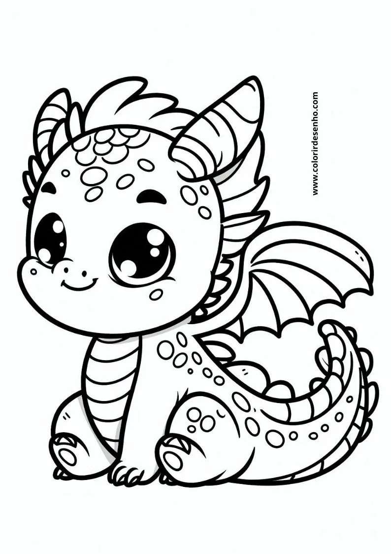 Dragon Coloring Pages 186