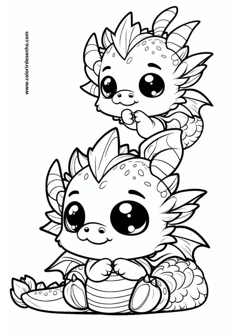 Dragon Coloring Pages 187