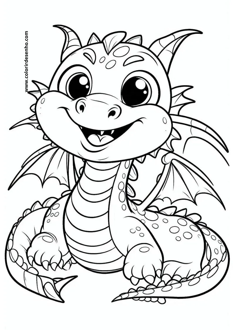 Dragon Coloring Pages 188