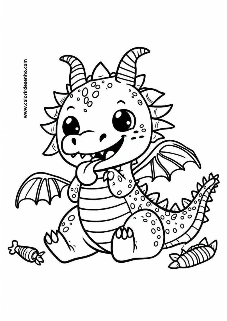 Dragon Coloring Pages 200