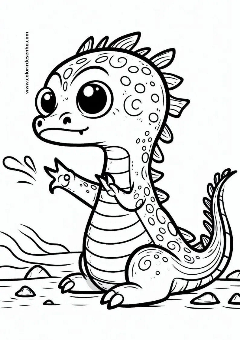 Dragon Coloring Pages 211