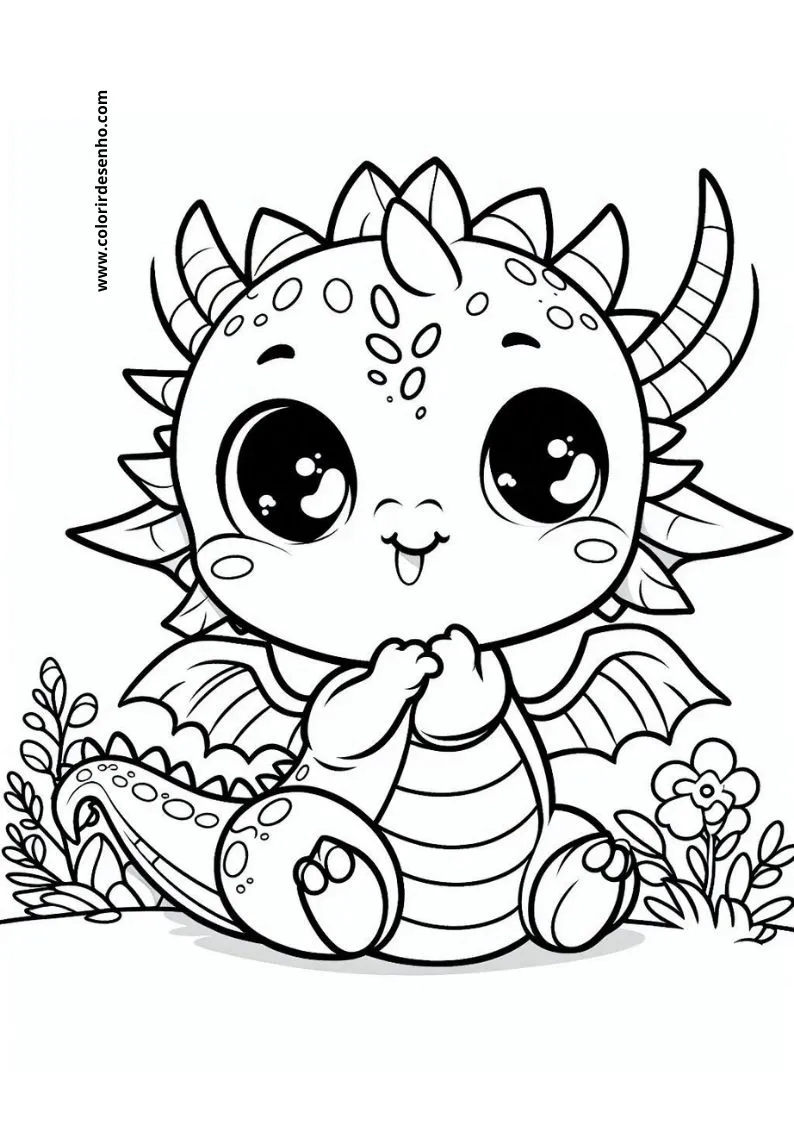 Dragon Coloring Pages 220