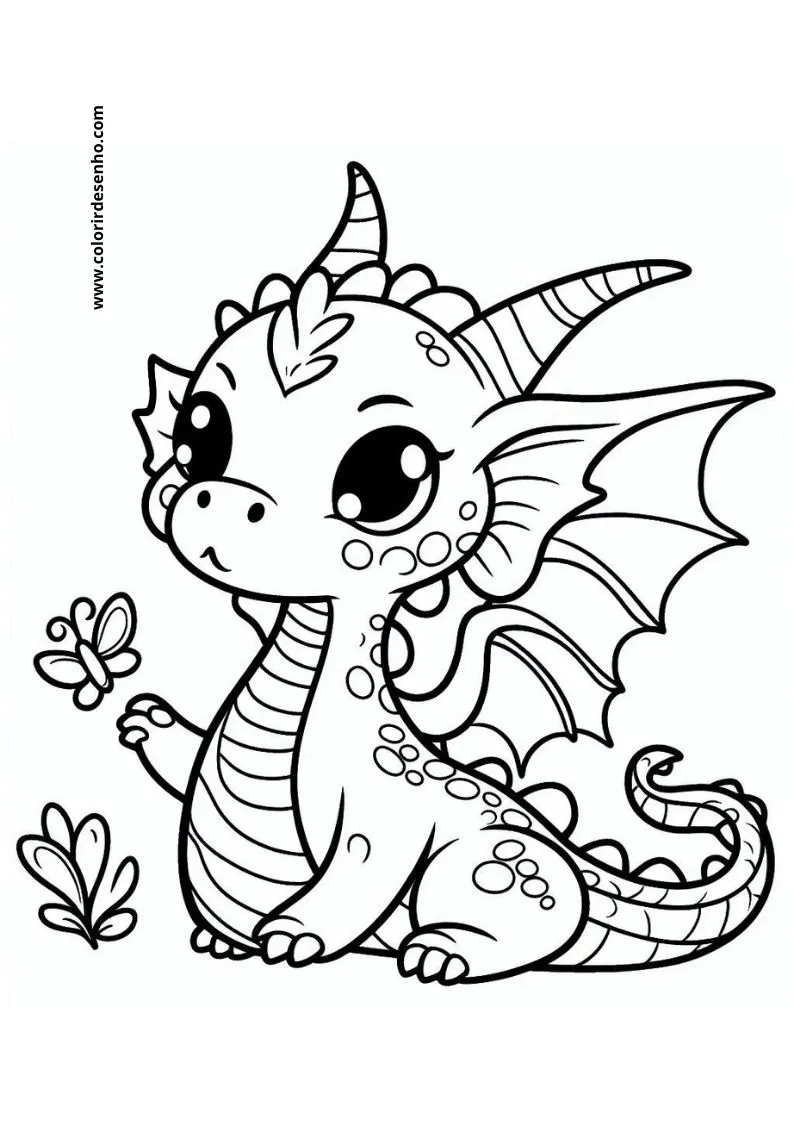 Dragon Coloring Pages 226