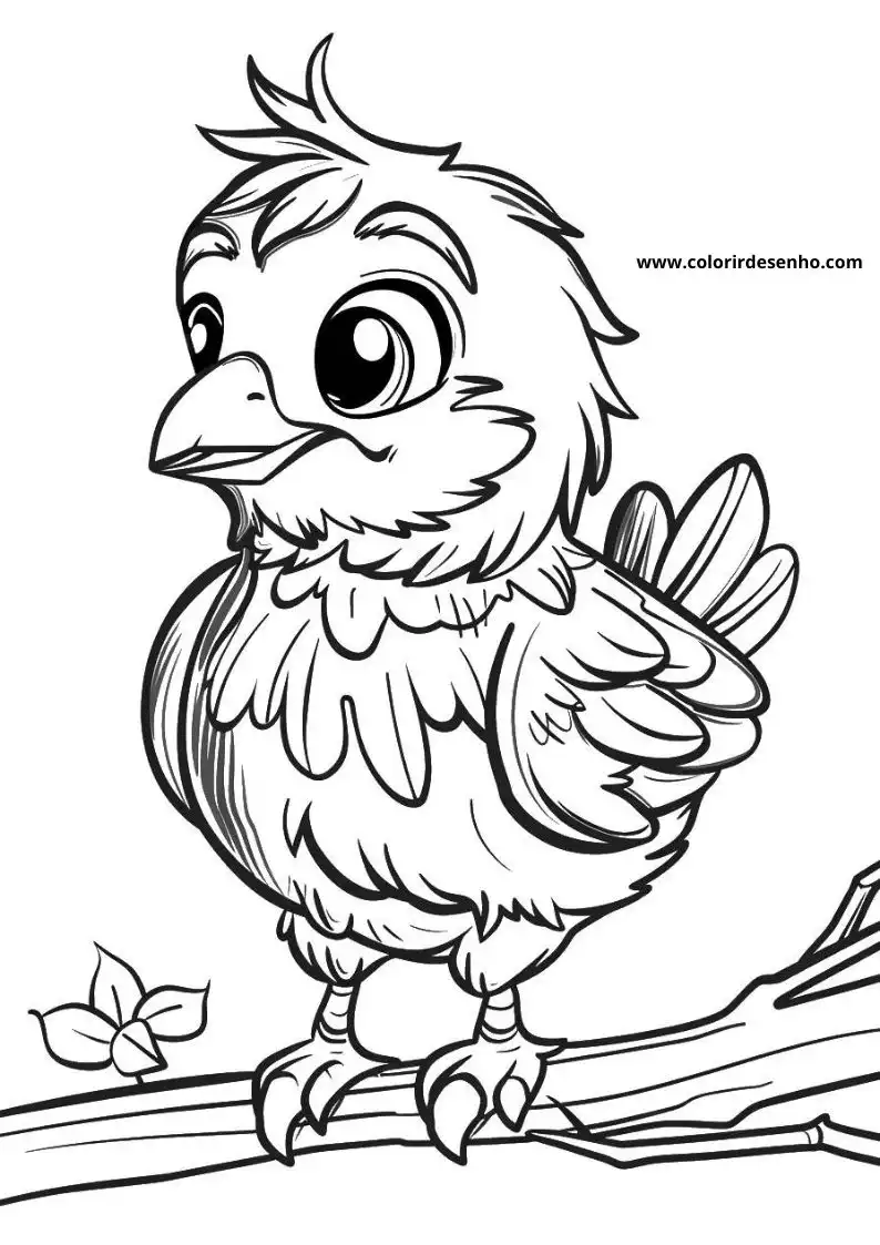 Chicken Coloring Pages 37