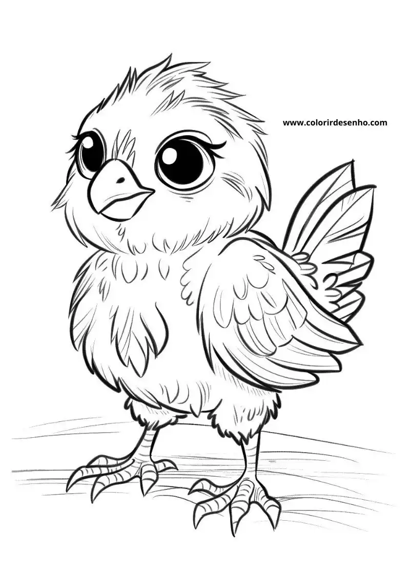 Chicken Coloring Pages 38